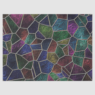 Mosaik Lora, Mehrfarben Seidenpapier