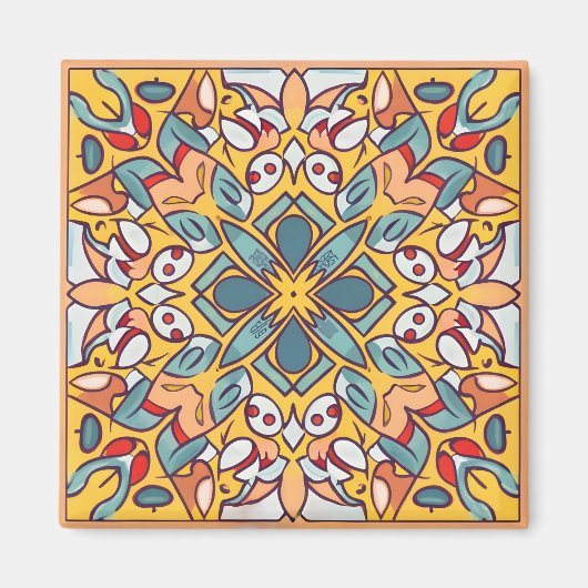 Mosaik Magnet (Vorne)