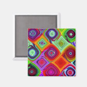 Mosaik Magnet (Vorderseite/Rückseite)