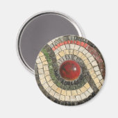 Mosaik Magnet (Vorderseite/Rückseite)
