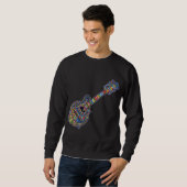Mosaik-Mandoline Sweatshirt (Vorne ganz)