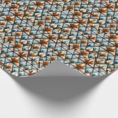 Mosaik Mania Wrapping Paper Geschenkpapier (Ecke)