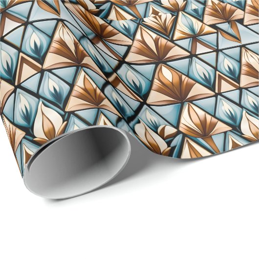 Mosaik Mania Wrapping Paper Geschenkpapier (Rolleneckpunkt)