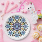 Mosaik Marocain! Zellige Marocain Pappteller (Party)