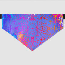 Mosaik Masterpiece Inspiriert Dog Bandana