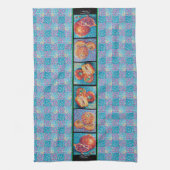 Mosaik Medley Patchwork Pointillismus Geschirrtuch (Vertikal)