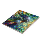 Mosaik Mermaid rechts nach Fliese (Seite)