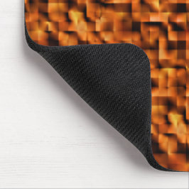 Mosaik mit tiefroten bis orangefarbenen Flecken Mousepad