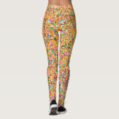 Mosaik Modern Grit Glitzer Leggings (Rückseite)