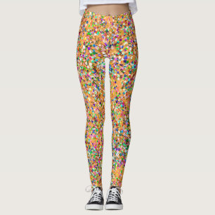 Mosaik Modern Grit Glitzer Leggings