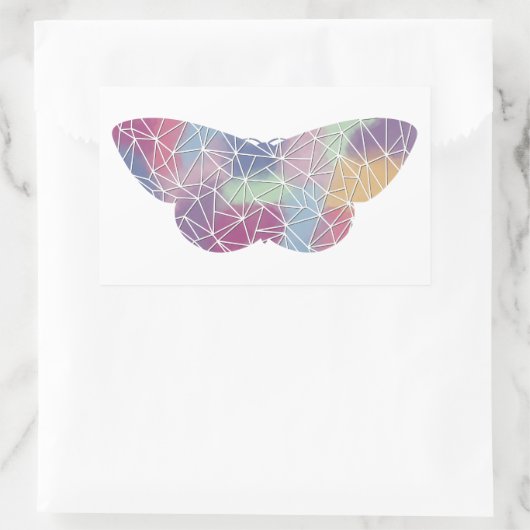 Mosaik Moth Sticker (Tasche)