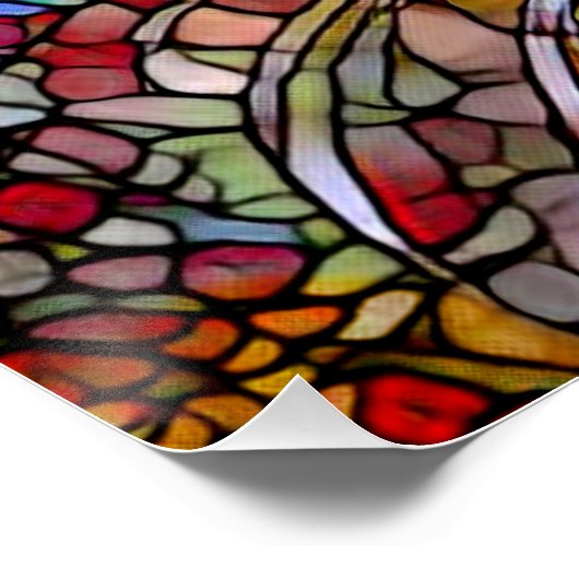 Mosaik Multicolor Cat 697 Poster (Ecke)