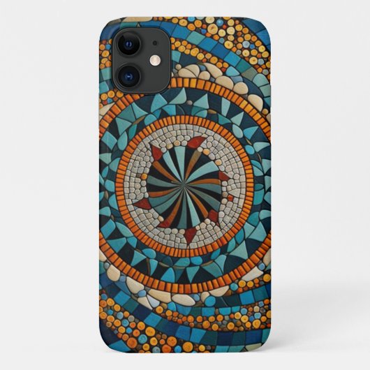 Mosaik Muster iPhone 11 Fall Case-Mate iPhone Hülle (Rückseite)