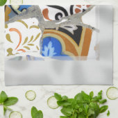 Mosaik-nahes hohes Barcelonas Gaudi Handtuch (Gefaltet)