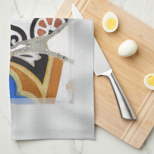 Mosaik-nahes hohes Barcelonas Gaudi Handtuch (Viertel Falte)