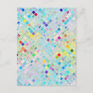 Mosaik neu erstellt postkarte