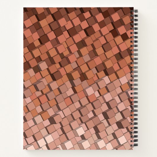 Mosaik Notizblock (Rückseite)