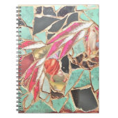 Mosaik-Notizbuch Notizblock (Vorderseite)