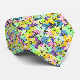Mosaik Orchid Display, Neck Tie Krawatte