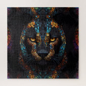 Mosaik Panther Art Puzzle (Vertikal)