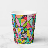 Mosaik Pappbecher (Links)