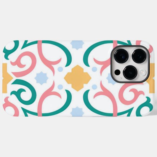 Mosaik/Pastellfarben/Frühling Case-Mate iPhone Hülle (Rückseite (Horizontal))