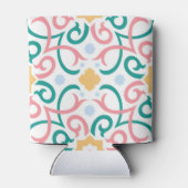 Mosaik/Pastellfarben/Frühling Dosenkühler (Rückseite)