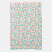 Mosaik/Pastellfarben/Frühling Geschirrtuch (Vertikal)