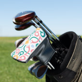 Mosaik/Pastellfarben/Frühling Golf Headcover (In Situ)