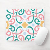 Mosaik/Pastellfarben/Frühling Mousepad (Mit Mouse)