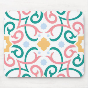 Mosaik/Pastellfarben/Frühling Mousepad