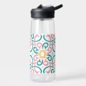 Mosaik/Pastellfarben/Frühling Trinkflasche (Links)