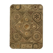 Mosaik Pflaster vor dem Altar, Platte A von "Wir Magnet (Vertikal)