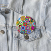Mosaik Pinwheels Button (Beispiel)