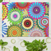 Mosaik Pinwheels Handtuch (Gefaltet)