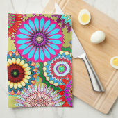 Mosaik Pinwheels Handtuch (Viertel Falte)