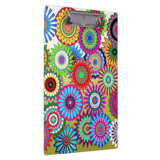 Mosaik Pinwheels Klemmbrett (Rechts)