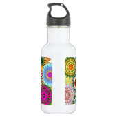 Mosaik Pinwheels Trinkflasche (Rückseite)