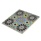 Mosaik-Plasterung im Alhambra, 'vom Araber Fliese (Seite)