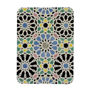 Mosaik-Plasterung im Alhambra, 'vom Araber Magnet