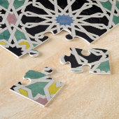 Mosaik-Plasterung im Alhambra, 'vom Araber Puzzle (Seite)