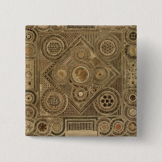 Mosaik-Plasterung vor dem Altar, überziehen A von Button (Vorderseite)