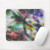 Mosaik, polierte Splitter über farbige, miese Farb Mousepad (Mit Mouse)