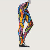 Mosaik-Pop-Mosaik-Leggings Leggings (Rechts)