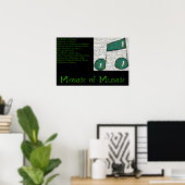 Mosaik Poster (Heimbüro)