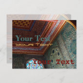 Mosaik - Postkarte (Vorne/Hinten)