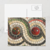 Mosaik Postkarte (Vorne/Hinten)