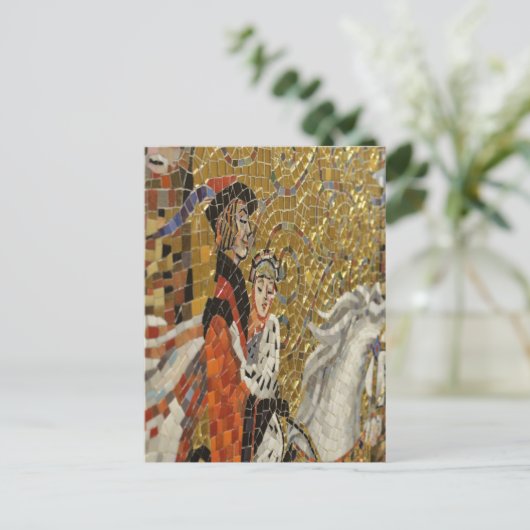 Mosaik Postkarte (Stehend Vorderseite)