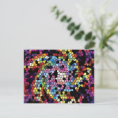 Mosaik Postkarte (Stehend Vorderseite)