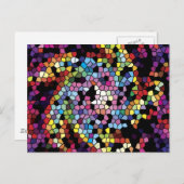 Mosaik Postkarte (Vorne/Hinten)